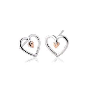 ⭐️ CLOGAU ⭐️ WELSH GOLD Tree of Life Heart Earrings